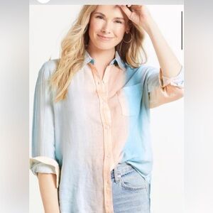 Rails charli gradiant buttondown nwt